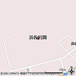 北海道常呂郡佐呂間町浜佐呂間周辺の地図