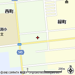 金村クリーニング周辺の地図