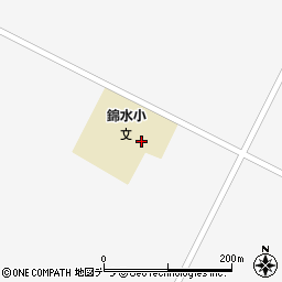 北見市立錦水小学校周辺の地図