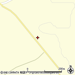 知床公園線周辺の地図