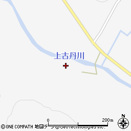 北海道紋別市上渚滑町上古丹99周辺の地図
