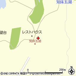 株式会社ユートピア知床　知床五湖パーク・サービスセンター周辺の地図