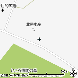 北海道北見市常呂町栄浦282周辺の地図