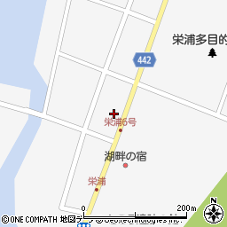 北海道北見市常呂町栄浦198周辺の地図