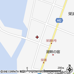 北海道北見市常呂町栄浦212周辺の地図