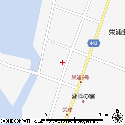 北海道北見市常呂町栄浦208周辺の地図