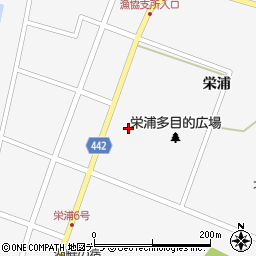 北海道北見市常呂町栄浦185周辺の地図