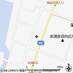 北海道北見市常呂町栄浦172周辺の地図