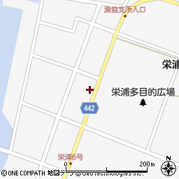 北海道北見市常呂町栄浦174周辺の地図