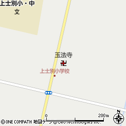 玉法寺周辺の地図