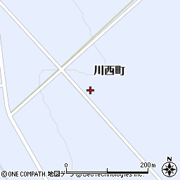 北海道士別市川西町2801周辺の地図