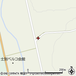 北海道士別市南町東周辺の地図