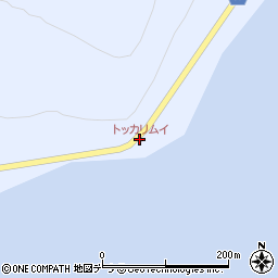 トッカリムイ周辺の地図