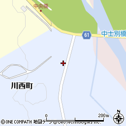 北海道士別市川西町2852周辺の地図