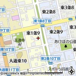 平成堂調剤薬局　士別店周辺の地図