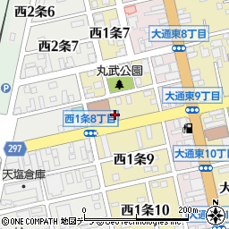 株式会社五十嵐組士別支店周辺の地図