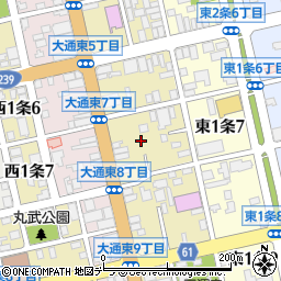 こぐまグループ旭川ラーメン 士別店周辺の地図