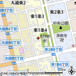先斗町周辺の地図