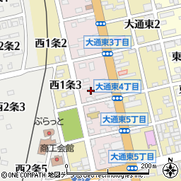 北北海道ヤクルト販売株式会社士別センター周辺の地図