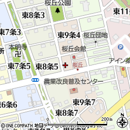 北海道士別市東９条5丁目1周辺の地図