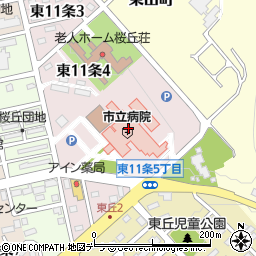 一般社団法人 北海道総合在宅ケア事業団 士別地域訪問看護..周辺の地図