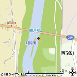 観月橋周辺の地図