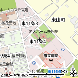 老人ホーム桜丘荘周辺の地図