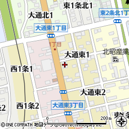 北星信用金庫士別北支店周辺の地図