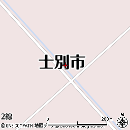 北海道士別市中士別町7169-1周辺の地図