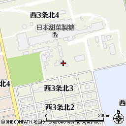 日本甜菜製糖株式会社　士別製糖所農務課周辺の地図