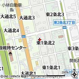 北海道士別市東１条北2丁目22周辺の地図