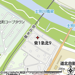 北海道士別市東１条北9丁目46周辺の地図