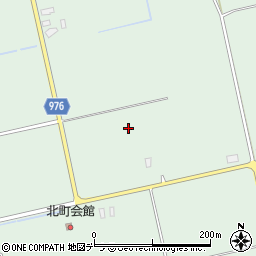 北海道士別市北町周辺の地図