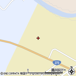 北海道紋別郡滝上町濁川中央周辺の地図