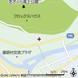 北海道紋別郡滝上町滝ノ上市街地士別通周辺の地図