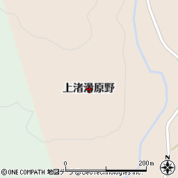 北海道紋別郡滝上町上渚滑原野周辺の地図
