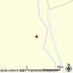 北海道士別市温根別町北静川1706周辺の地図