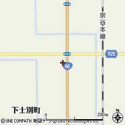 北海道士別市下士別町４２線西周辺の地図