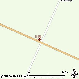 湧別町役場湧別庁舎　川西寿の家周辺の地図