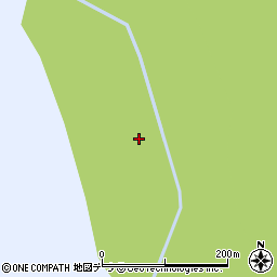 ポン沼周辺の地図
