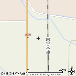 北海道士別市下士別町（４０線東）周辺の地図