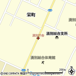 湧別庁舎周辺の地図