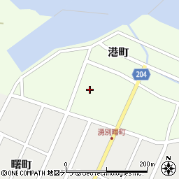 北海道紋別郡湧別町港町29周辺の地図