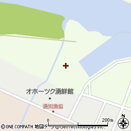 北海道紋別郡湧別町港町2-1周辺の地図