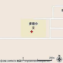 北海道士別市多寄町３７線西周辺の地図