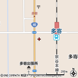 北海道士別市多寄町（３６線西）周辺の地図