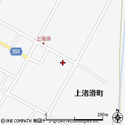 北海道紋別市上渚滑町周辺の地図