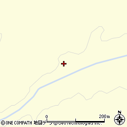 北十三線川周辺の地図