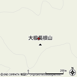 大椴長根山周辺の地図