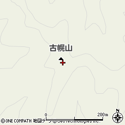 古幌山周辺の地図